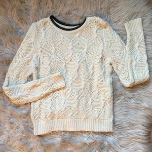 Loft Cable Knit Sweater